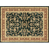 Stanley Black/Rust Rug