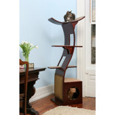 69" The Lotus Cat Tree in Espresso