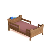 Reader Toddler Bed