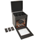 Watch Winder with Cover and Storage