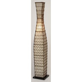 Melanie Rattan Floor Lamp