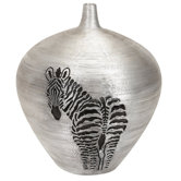 Zebra Vase