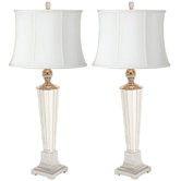 Kendal Mirror Slender Base Table Lamp (Set of 2)