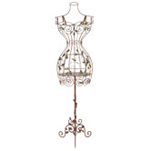 Tall Iron Dress Form Mannequin
