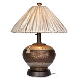 Phoenix 32" Table Lamp in Bronze and Silver