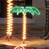 Medium Holographic Palm Tree