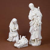 Three Piece Holy Family Garden Set