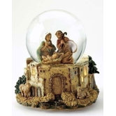 Glitterdome with Light Base