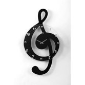 Musical Cleff Wall Clock