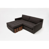 UP Solutions Loveseat and Ottoman Set