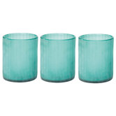 Seaglass Hurricanes (Set of 3)