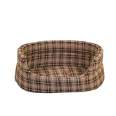 Classic Check Dog Slumber Bed