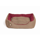 Heritage Houndstooth Dog Snuggle Bed