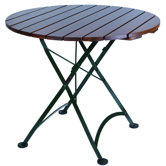 European Caf&eacute; 32" Folding Table