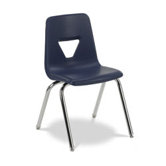 2000 Series 18" Plastic Classroom Glides Chair