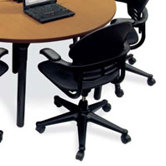 Ph.D. Series 21.5" Plastic Classroom Armless Standard Chair