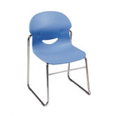 I.Q. Series 13" Plastic Classroom Sled Chair