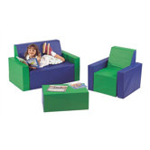 3 Piece Children's Foam Furniture Set