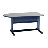 60" D Bullet Writing Desk