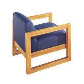 Lounge Chair with Sled Base