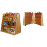 Hinged Double-Sided Book Display