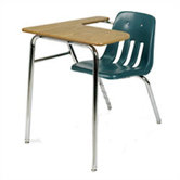 9000 Series 30" Laminate Combo Chair Desk