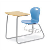 Zuma 33" Plastic Chair Desk