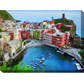 Overlook Vernazza Outdoor Canvas Art