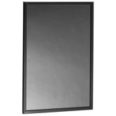 Channel-Framed Stainless Steel Mirror