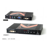 Professional DVI to VGA or component scaler