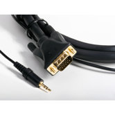 Home 120" VGA with Stereo Audio Cable