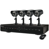 8 Channel DVR with 4 CMOS Camera