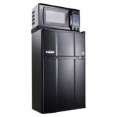 2.9 cu .ft Refrigerator/Freezer with .7 cu. Ft. Microwave