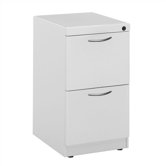 Freestanding Pedestal with Two File Drawers