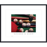 Season's Over Metal Framed Art Print