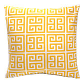 Greek Key Towers Indoor/Outdoor Pillow
