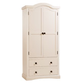 Kleiderschrank "Quebec" mit 2 T&uuml;ren und 2 Schubladen