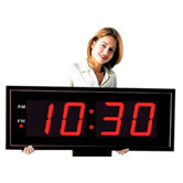 Giant 8" Numbers LED Digital Clock with Remote