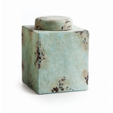 Square Pot w/ Lid Small