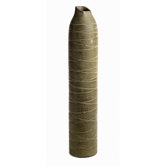 Tall Slender Brown Vase-Dark