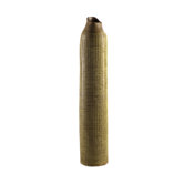 Tall Slender Brown Vase-Light