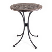 Mosaic Round Pebbles Table