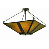 Zandra 4 Light Inverted Pendant