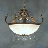 Renaissance 5 Light Inverted Pendant