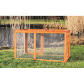 Outdoor Chicken Run with Mesh Cover
