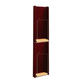 Two Pocket Modular Magazine Rack