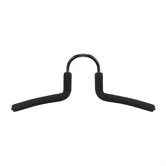 Metal Hanger with Rubber Coating Over a Metal Core