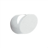 Single Aluminum Base Coat/Hat Hook with 1" Diameter