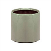 18" Fiberglass Cylindrical Planter