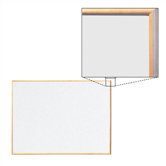 Tactics&reg; Large Writing Surface with 1/2 Round Frame